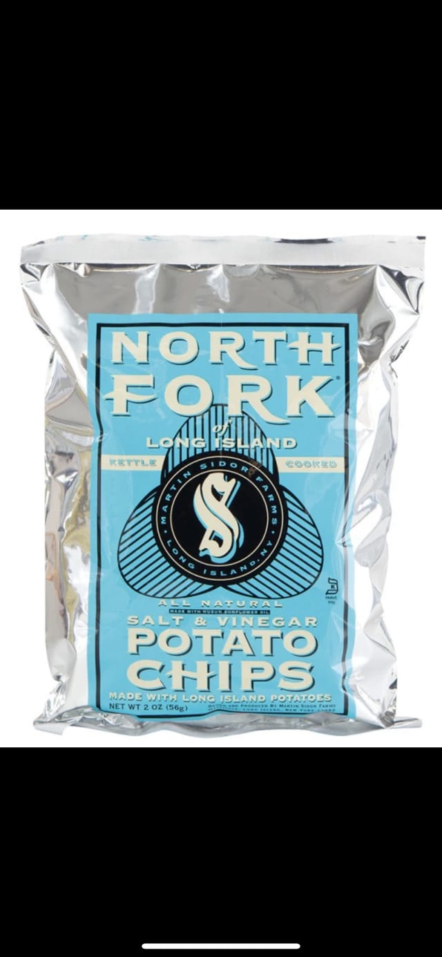Salt & Vinegar Chips.
